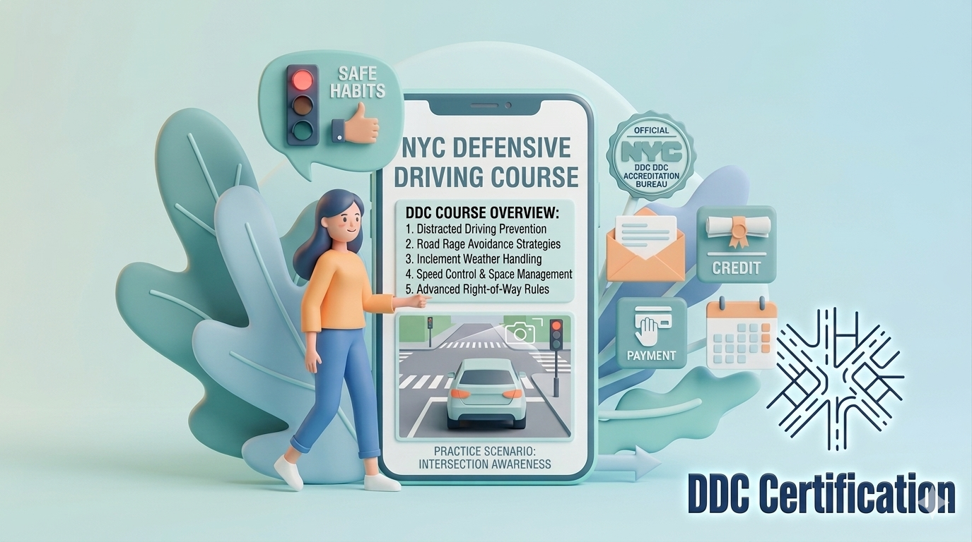 Online Defensive Driving Course on Mobile